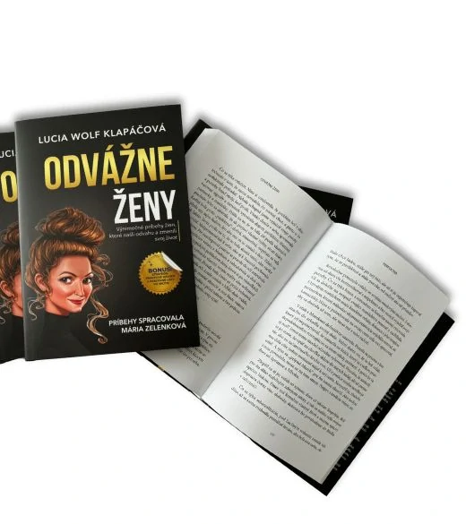 Kniha Odvážne ženy v mäkkej väzbe