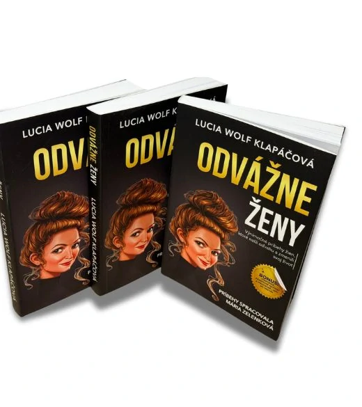 Kniha Odvážne ženy v mäkkej väzbe